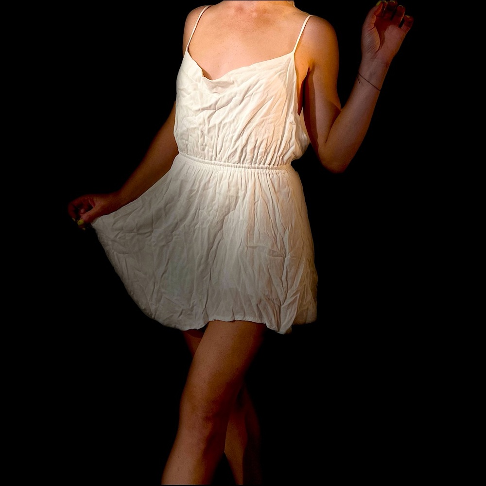Indah white dress cover-up